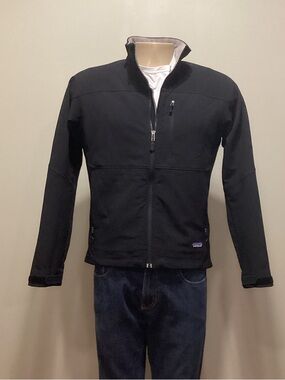Patagonia Black Full-Zip Performance Jacket
